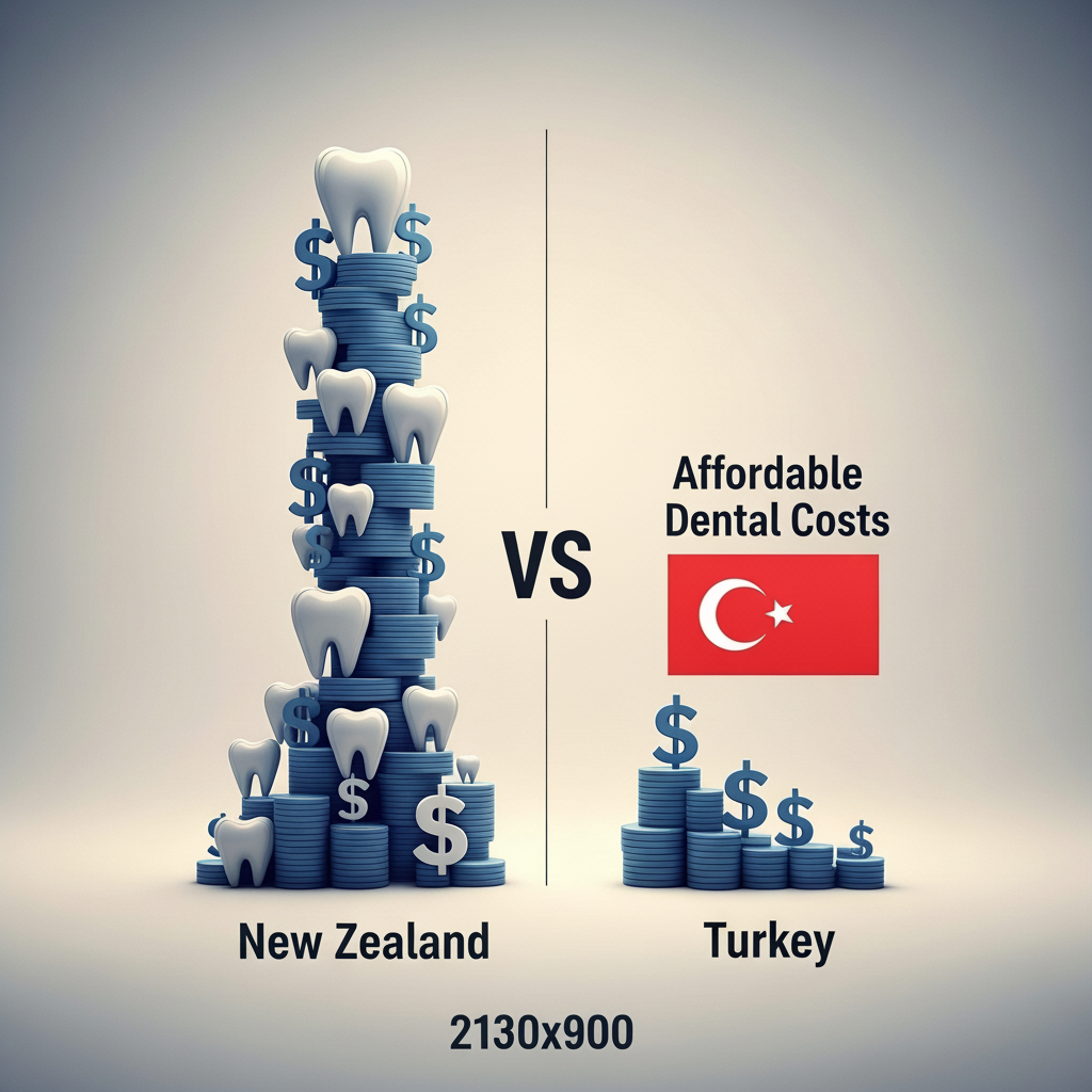Affordable Dentists in New Zealand: Comparing high dental costs in NZ with affordable options in Turkey.