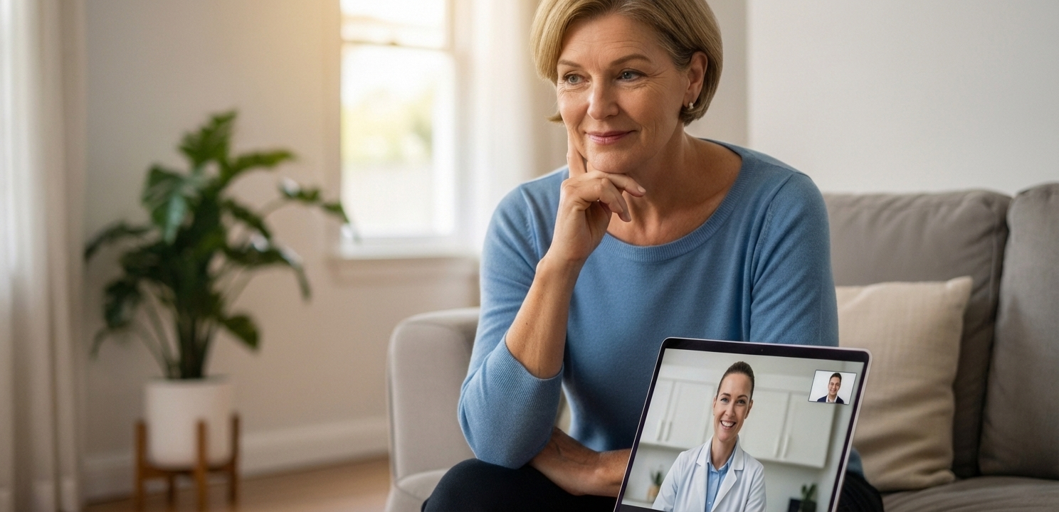 Turkey for New Teeth journey beginning with a convenient online video consultation.