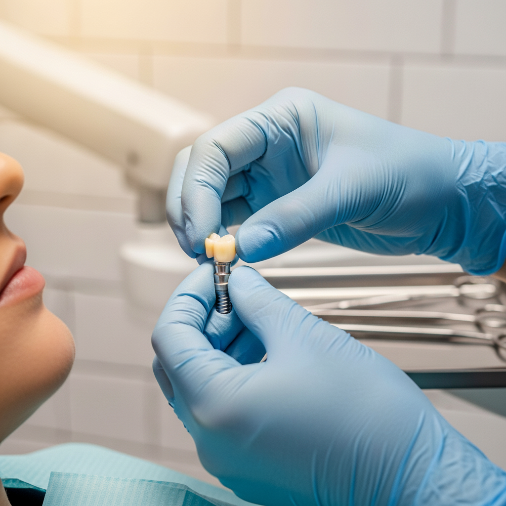 Dental Implants in Turkey involve a final visit for attaching the custom-crafted permanent crown