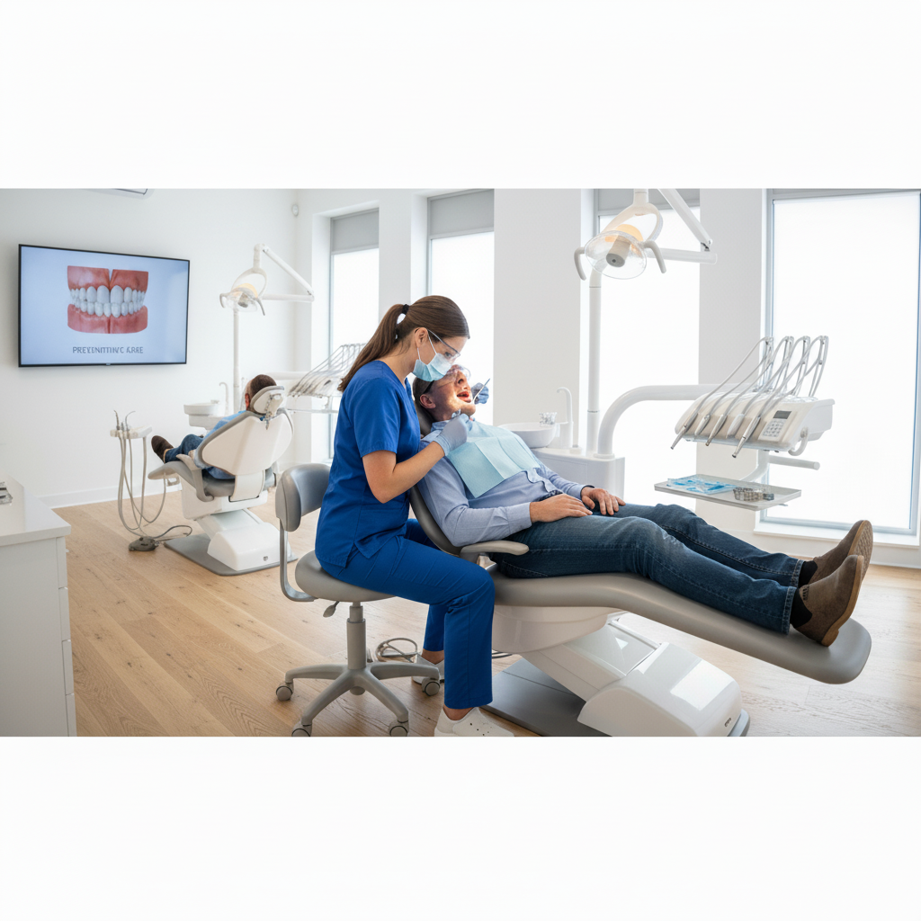 Professional dental examination for preventative health Dental Insurance New Zealand supports regular preventative check-ups and cleanings for optimal long-term oral health