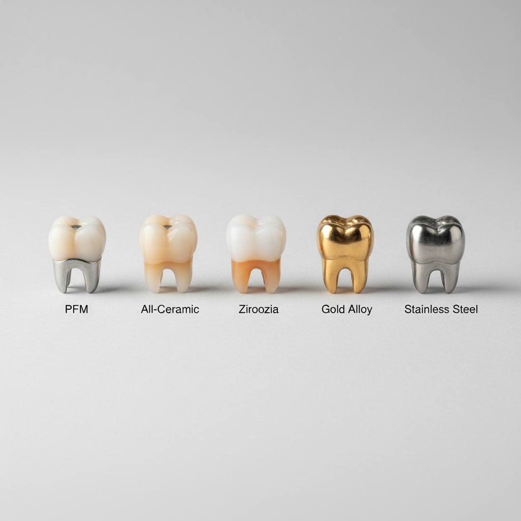 Visualizing Dental Crown Material Differences Dental Crowns NZ offer diverse material options, each with unique aesthetic and strength properties.