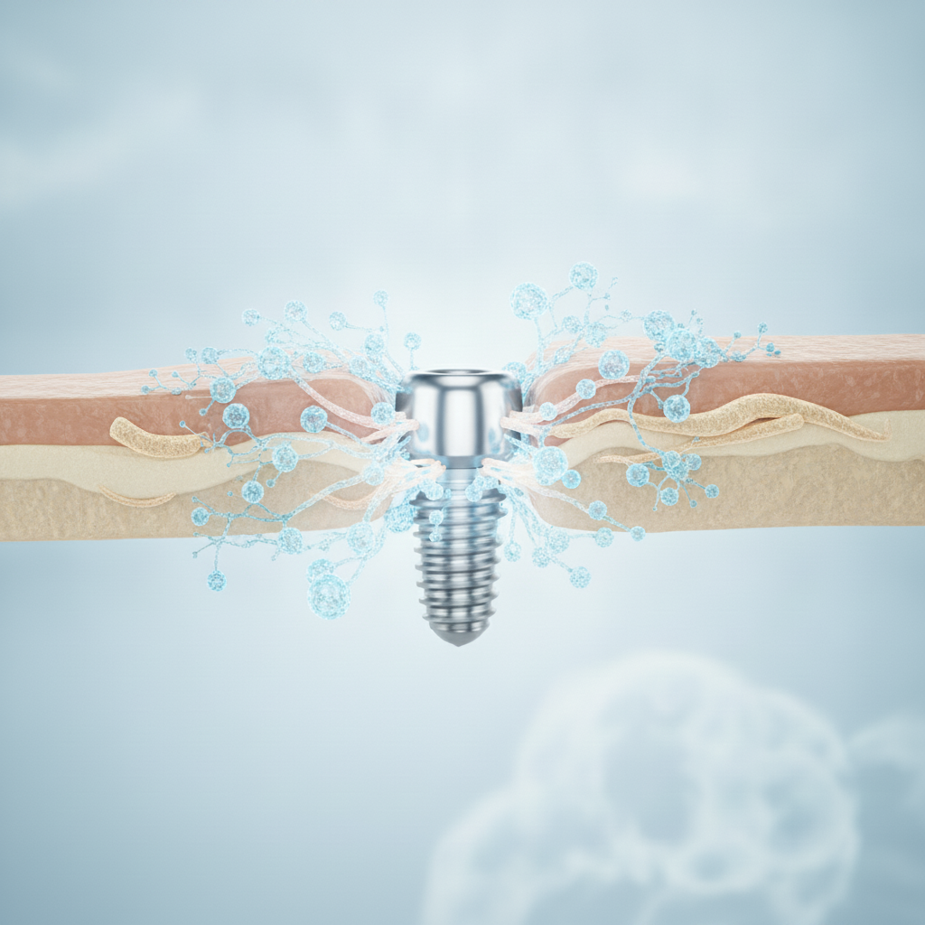 Osseointegration process of a dental implant How Long Do Dental Implants Take NZ? The osseointegration period is crucial for dental implant success and stability.