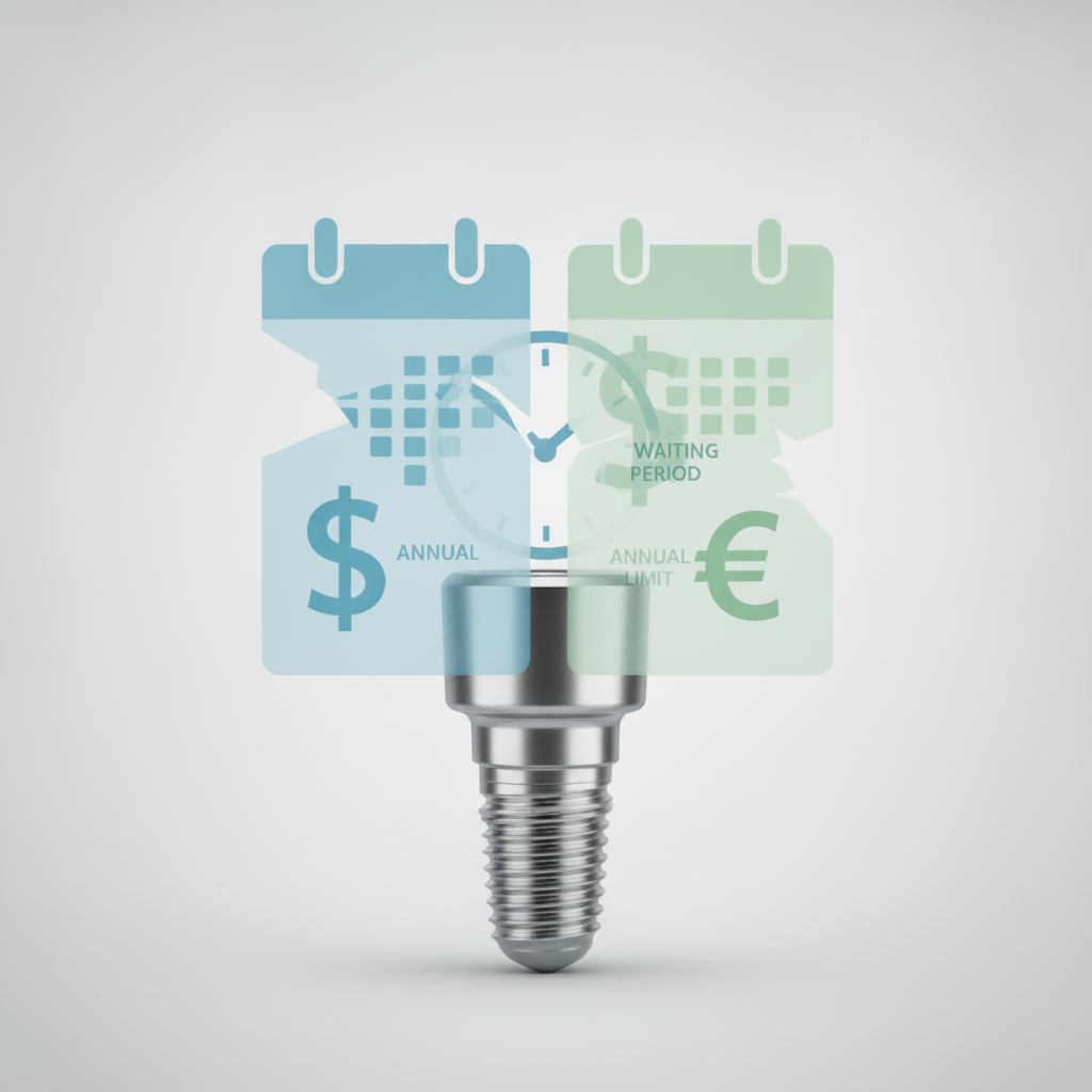 Insurance Cover Dental Implants in New Zealand faces limitations with waiting periods and annual benefit caps.