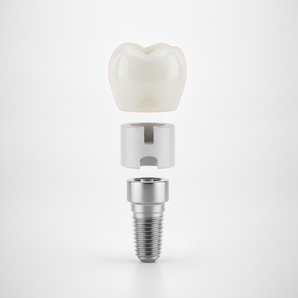 Dental Implants Cost in Auckland involves understanding the key components: implant post, abutment, and crown